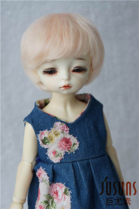 Lovely Short Cut Mohair BJD Doll Wigs JD293