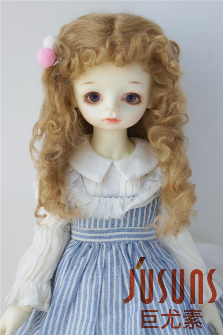 Soft Long Wave Mohair BJD Doll Wigs D28002