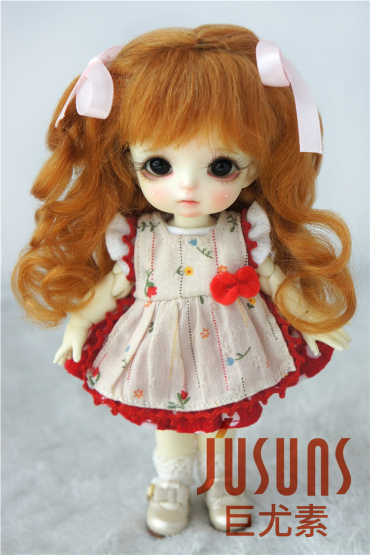 Lovely Curly Doll Wigs Mohair JD187