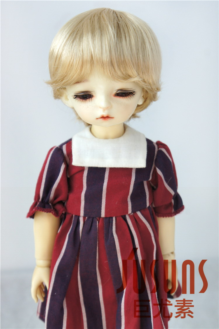 Fashion Short Synthetic Mohair Doll Wig D28053