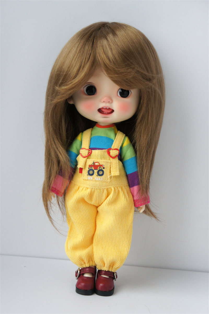 Unisex Nature Doll Wig Synthetic Mohair JD046