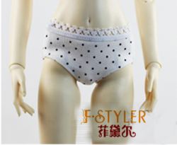BJD doll clothes 1/3 1/4 1/6  peach sexy underwearr for women 