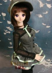 MSD SD Vampire long-sleeved dress +Cap