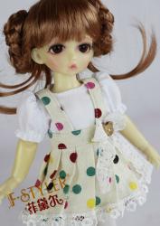 BJD clothes  Braces skirt T-shirt suits