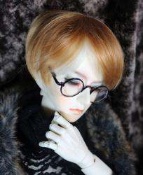 Round Doll glasses BJD Glasses 