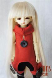 Stylish Curls Blend Long Straight Doll Wigs Synthetic Mohair JD251