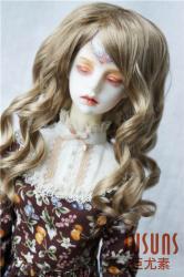 Long Lady Wave Doll Wigs Synthetic Mohair JD154