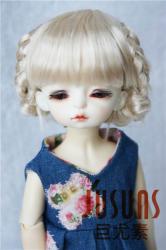 Lovely Ballet Braid Doll Wigs Synthetic Mohair JD156