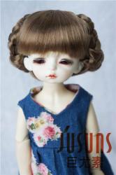 Lovely Ballet Braid Doll Wigs Synthetic Mohair JD156