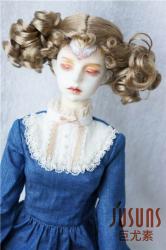 Lovely Two Pony Cute Synthetic Mohair Doll Wigs JD087