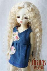 Pretty Long Curly Doll Wigs Synthetic Mohair JD220