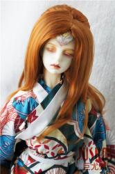 Classical Curly Synthetic Mohair BJD Doll Wigs JD091
