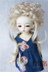 Lovely Curly Synthetic Mohair Doll Wigs JD094