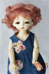 Lovely Short Curly Doll Wigs Mohair JD250