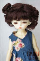 Lovely Short Curly Doll Wigs Mohair JD250