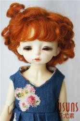 Lovely Short Curly Doll Wigs Mohair JD250