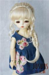 Pretty Long Braid Synthetic Mohair BJD Doll Wigs JD273