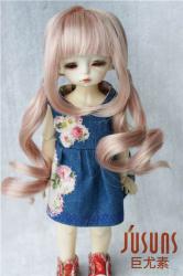 Fashion Two Pony Kanekalon Fiber BJD Doll Wigs JD186