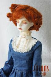 Lovely Short Curly Doll Wigs Mohair JD250