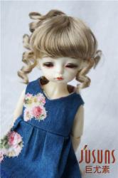 Pretty Curly Synthetic Mohair BJD Doll Wigs JD261