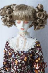 Lovely Two Braids Synthetic Mohair Doll Wigs JD275