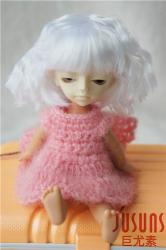 Fashion Short Curly Synthetic Mohair Doll Wig JD232