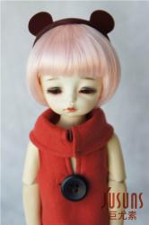 Lovely Short Cut Doll Wigs Synthetic Mohair JD256