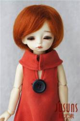 Short Boy Cut Resin BJD Mohair Doll Wig JD032