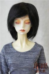 Short Boy Cut Resin BJD Mohair Doll Wig JD032