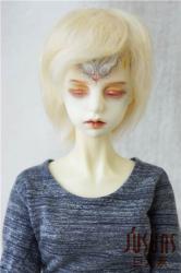 Short Boy Cut Resin BJD Mohair Doll Wig JD032