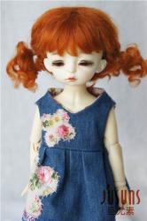 Lovely Two Pony BJD Mohair Doll Wig JD294