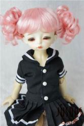 Lovely Two Braids Synthetic Mohair Doll Wigs JD275