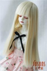 Cute Full Bangs Long Straight Heat Resistance Doll Wigs JD237