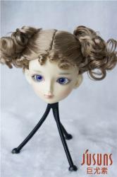 Lovely Two Pony Cute Synthetic Mohair Doll Wigs JD087