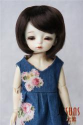 Short Cut Doll Wig Synthetic Mohair JD025