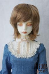 Short Cut Doll Wig Synthetic Mohair JD025
