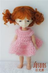 Lovely Two Pony BJD Mohair Doll Wig JD294