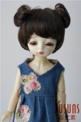 Lovely DoubCircle Concentric Tail Synthetic Mohair Doll Wigs JD301