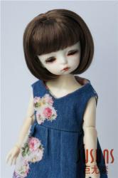 Cute Short Cut Synthetic Mohair Doll Wigs JD307
