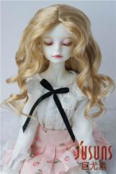Pretty Long Curly Synthetic Mohair BJD Doll Wigs JD340