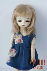 Fashion Short Braids Mohair BJD Doll Wigs JD345