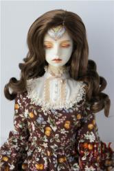 Pretty Curly BJD Synthetic Mohair Doll Wigs JD343