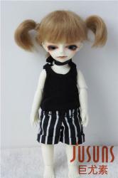 Lovely Twin Tail Mohair Doll Wigs JD203