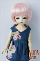 Lovely Short Cut Doll Wigs Synthetic Mohair JD256