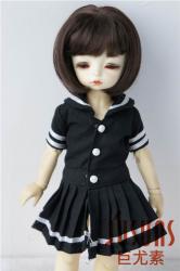 Cute Short Bobo Air Bangs Doll Wig Synthetic Mohair JD286
