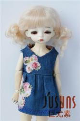Lovely Two Pony BJD Mohair Doll Wig JD294