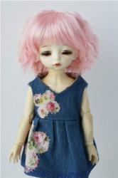 Fashion Short Curly Synthetic Mohair Doll Wig JD349