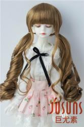 Lovely Curly Braids  Synthetic Mohair Doll Wigs JD337