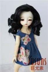 Pretty Curly BJD Synthetic Mohair Doll Wigs JD343