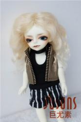 Lovely Curly BJD Mohair Doll Wig JD039